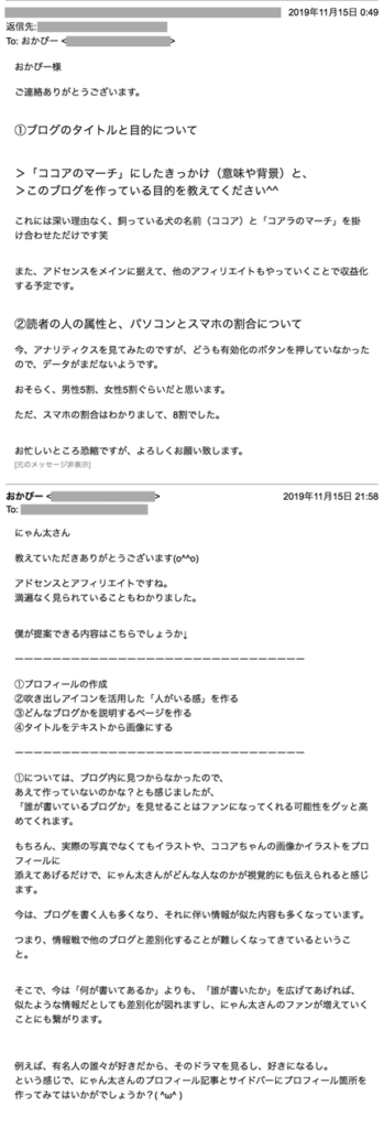 にゃん太さん 相談